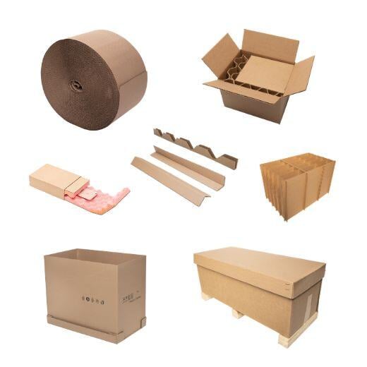 Corrugated Cardboard items