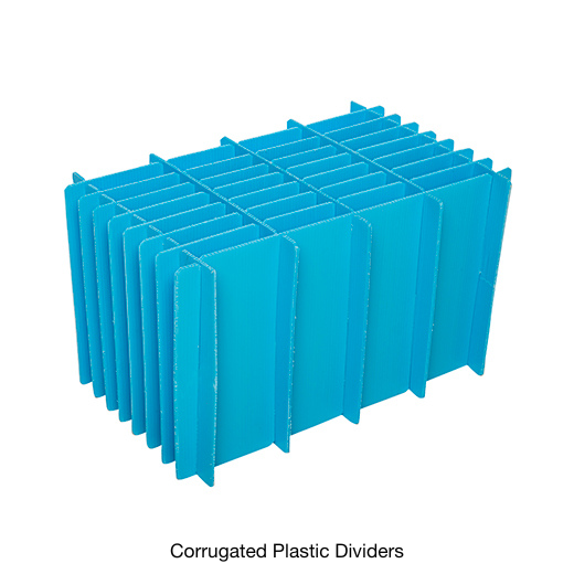 Corrugated Plastic Dividers