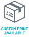 Custom Print Stacked