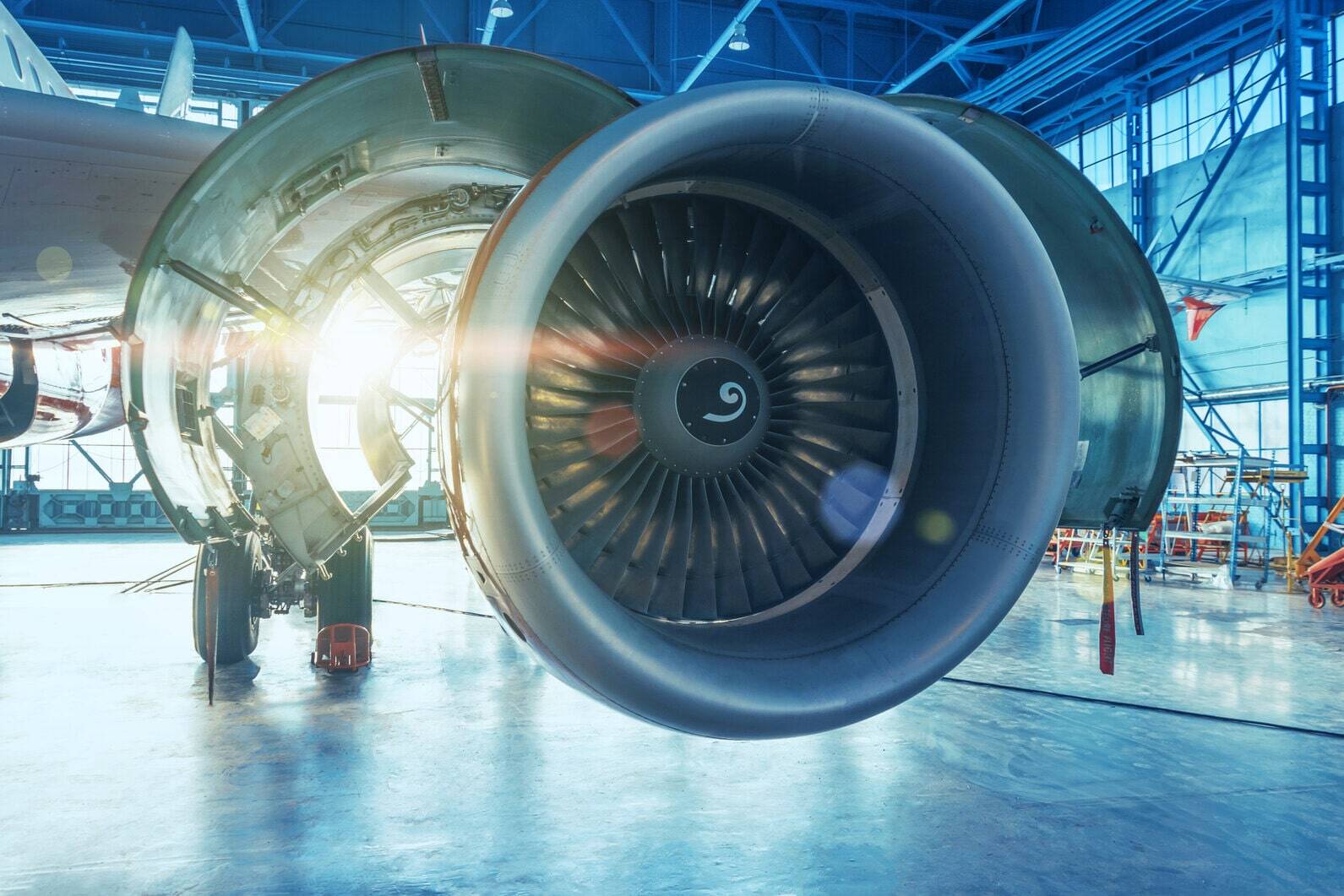 How VCI Paper supports eco goals of Major Industries - jet engine