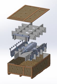 U7B - Crate and Foam Rear View