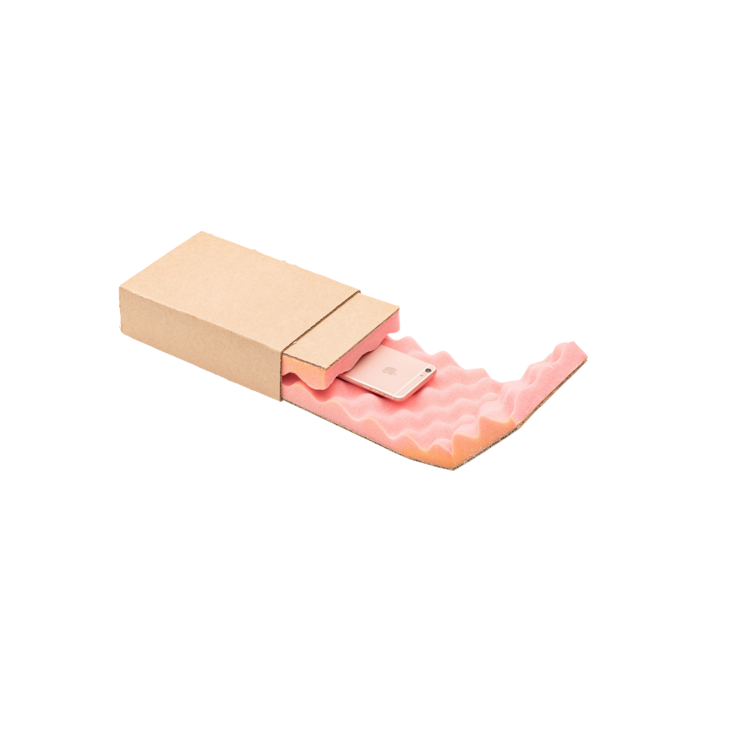 cardboard packaging for mobile phones