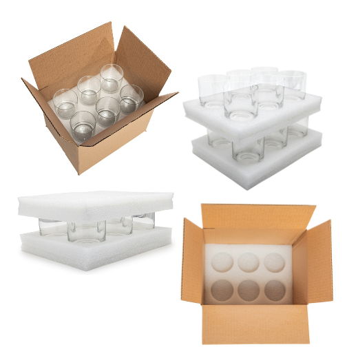 White PE Foam glass holder with box (520 x 520 px) (21)