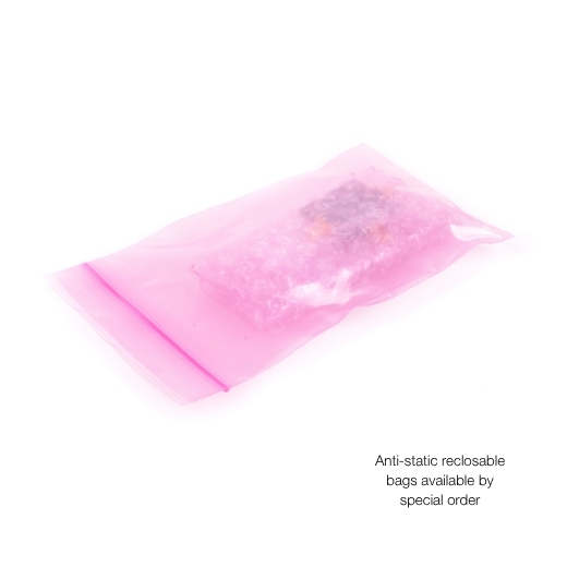 anti-static recloseable bags