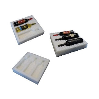 bio cell foam - wine bottle protector (1)