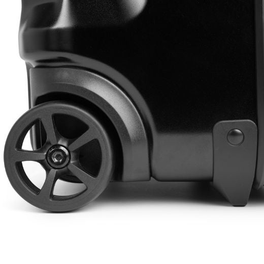 polycarbonate case replaceable wheel